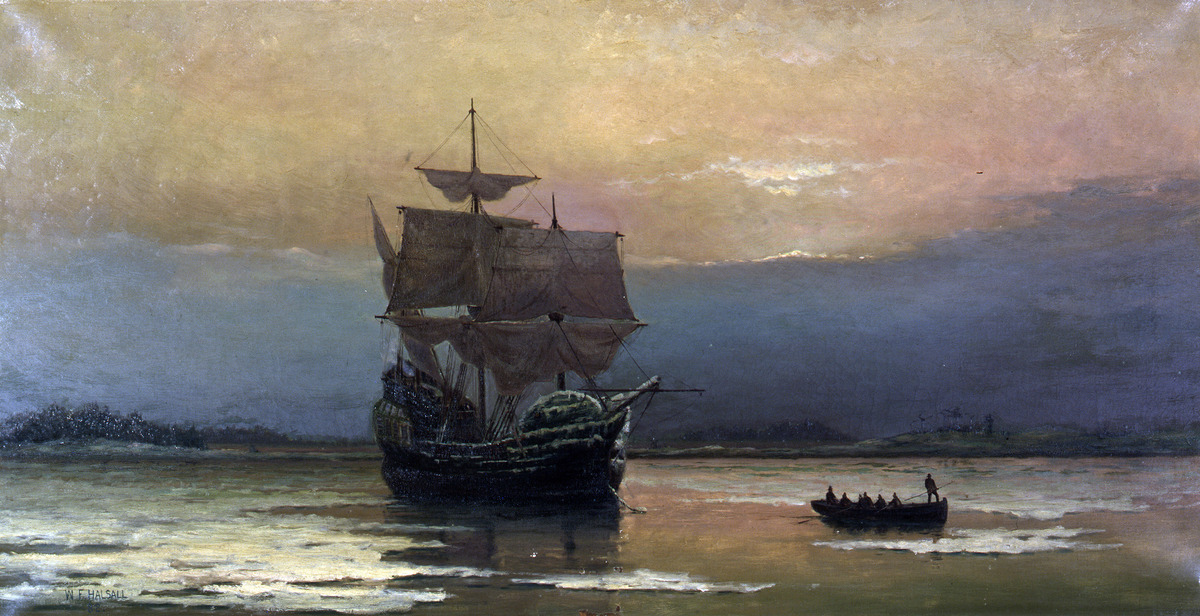 Mayflower_in_Plymouth_Harbor_by_William_Halsall-1.jpg