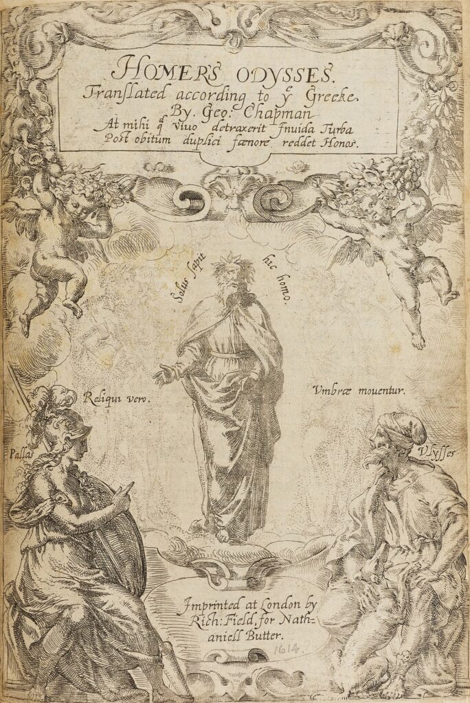 Джордж Чепмен, «Одиссея» (1616 г.)
