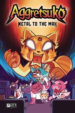 aggretsuko metal to the max vol 1 обложка