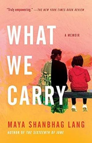 Изображение обложки книги Майи Лэнг «Что мы несем с собой»